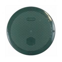 15" RND PLAS COVER GREEN POLYLOK