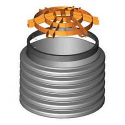 24" ADS/ULTRA RISER SAFETY GRATE