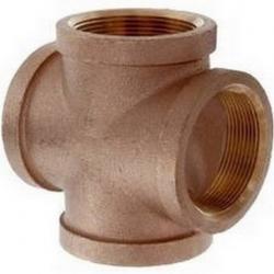 11/4" FXFXFXF CROSS BRASS NL