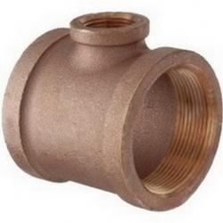 3/4X3/4X3/8 FXFXF TEE BRASS NL