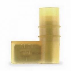 25PK ANGLED FEM DISCONNECT YEL