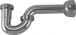 11/2 TUBULAR P TRAP CHROME PLAST