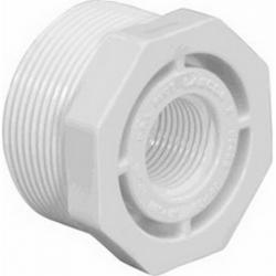 3/8X1/4 MXF BUSH PVC SCH40