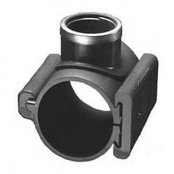 4"x2" FEM SADDLE TEE PVC