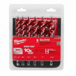6PC SPEED FEED WOOD BIT SET