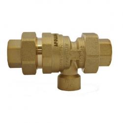 1/2" DUAL CHECK W/VENT APOLLO