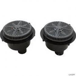 2PK 2" GUNITE MAIN DRAIN GRY PEN