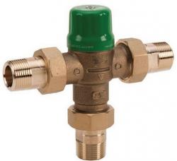 3/4" MIXING VALVE W/GAUGE TACO
