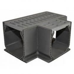 3" CHANNEL DRAIN TEE GRAY NDS