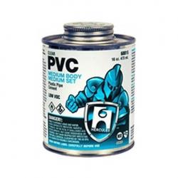 CLEAR PVC CEMENT HERCULES QT