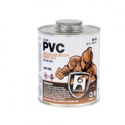 CLEAR PVC CEMENT LOW TEMP QT
