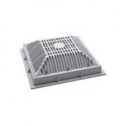 9X9 FRAME & GRATE WHITE WW