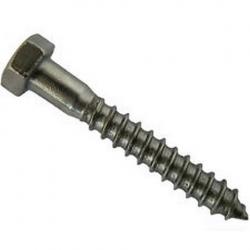 100PK LAG SCREW 3/8X2