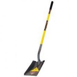 SQUARE POINT SHOVEL W/FBG HANDLE