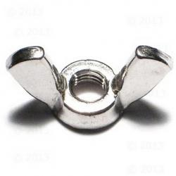 WING NUT STAINLESS 1/4