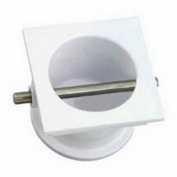 POOL ROPE IN WALL BAR ANCHOR WHT