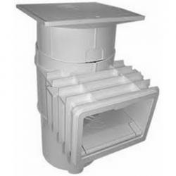 2" GUNITE SKIMMER HAYWARD WHITE