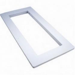 1085 SKIMMER FACEPLATE COVER WHT