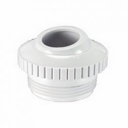 1" EYEBALL WHITE THREADED