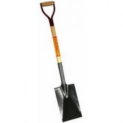 GARDEN SPADE SHOVEL /WOOD D-HAND