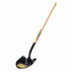 LD RND POINT SHOVEL /WOOD HANDLE