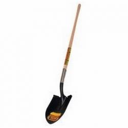 HD RND POINT SHOVEL /WOOD HANDLE