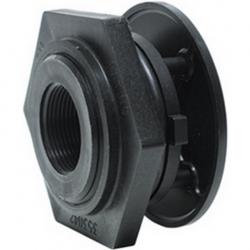 11/2" ANTI VORTEX BULKHEAD POLY