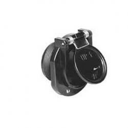 VACLOCK SAFETY WALL FITTING BLK