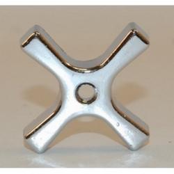STOP VALVE CROSS HANDLE CHROME