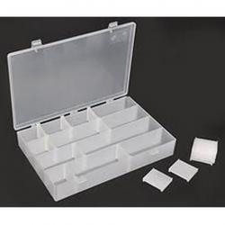 LARGE CLEAR STORAGE BOX /12 BINS