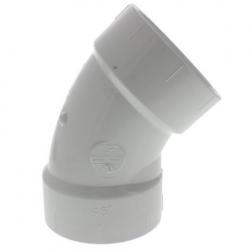 3" SXS 45 ELL PVC DWV