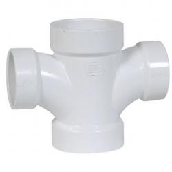 3X2 SXSXS DOUBLE TEE PVC DWV