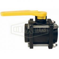 11/2" FXF 4BOLT VALVE PVC BANJO