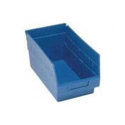 12"Lx6"Wx6"H STORAGE BIN BLUE