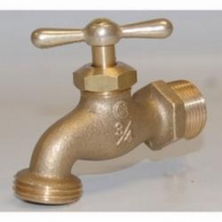 3/4" HOSE BIBB BRASS T HANDLE NL
