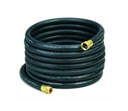 3/4x50' RUBBER GARDEN HOSE BLACK