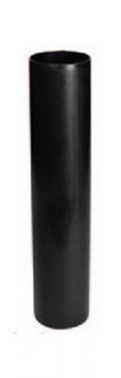 2"X39.4" PLAIN PIPE INNOFLUE BLK