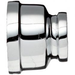 1/2" X 3/8" FXF CPLG CHROME