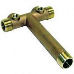 1"x11" TANK TEE 1/2" PORTS NL