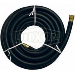 3/4x50' RUBBER GARDEN HOSE BLACK