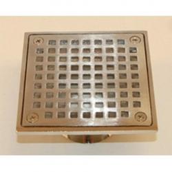 4X4 BN SHOWER DRAIN GRATE ONLY