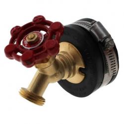 2" Flexible Cap with Brass Hose Bibb