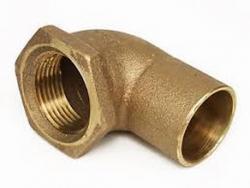 1" Copper X Female 90 Degree Elbow