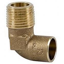 3/4" Copper x Male 90 Degree Street Elbow