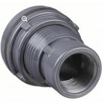 6" BULKHEAD FITTING POLY