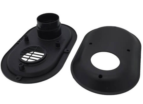 2" LOW PROFILE WALL VENT KIT