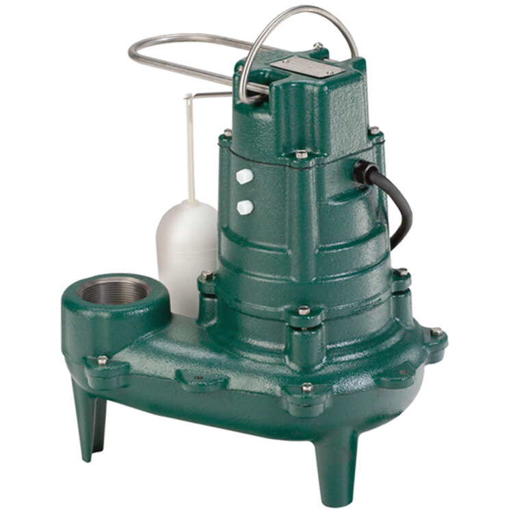 Zoeller Model M-267 (Automatic) Sewage Pump, 115V, 1/2HP, 2" Discharge