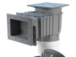 2"SMALL VINYL SKIMMER WW GRAY