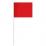 100PK IRRIGATION FLAGS RED