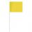100PK IRRIGATION FLAGS YELLOW